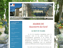 Tablet Screenshot of mairiesauveterre.fr